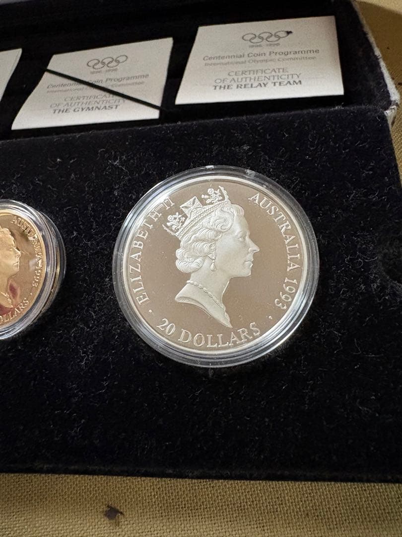 た*ろ様 1*3様 1896-1996年 オリンピック　100周年 記念金