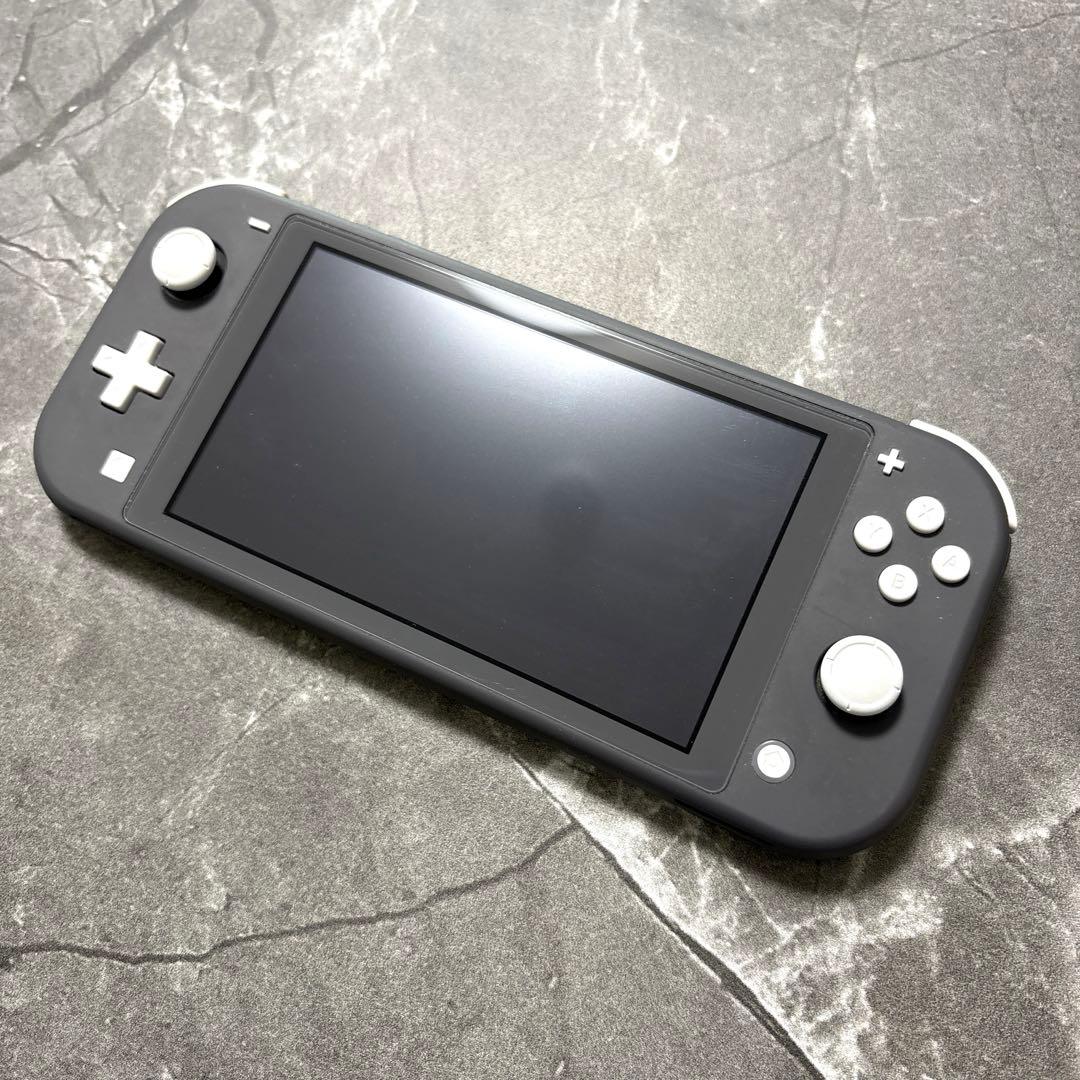Nintendo Switch Lite グレー 本体（箱・純正充電器付き）