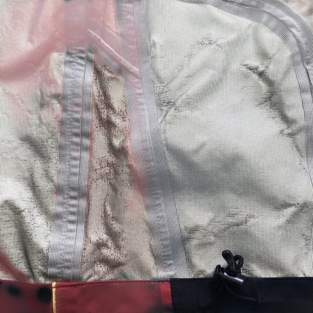 Gamakatsu フィッシングジャケット 黒/赤