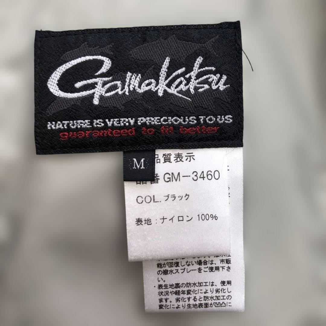 Gamakatsu フィッシングジャケット 黒/赤