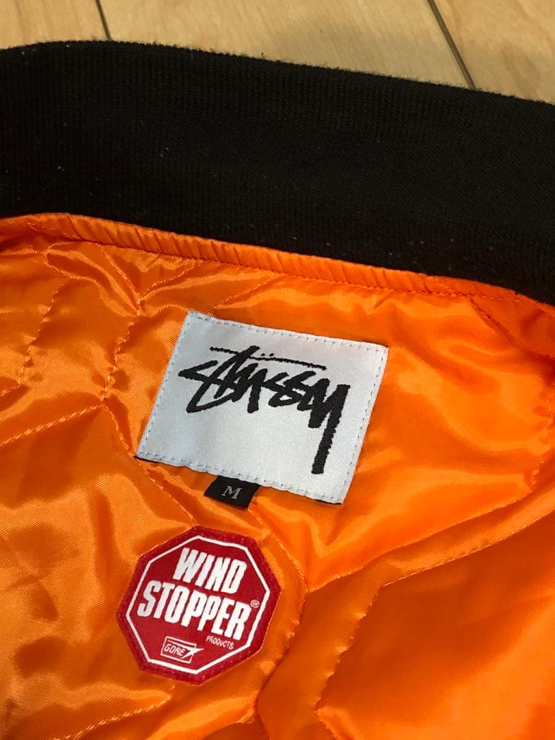 チ*ン様 STUSSY MA-1 ステューシー　メンズ　サイズM