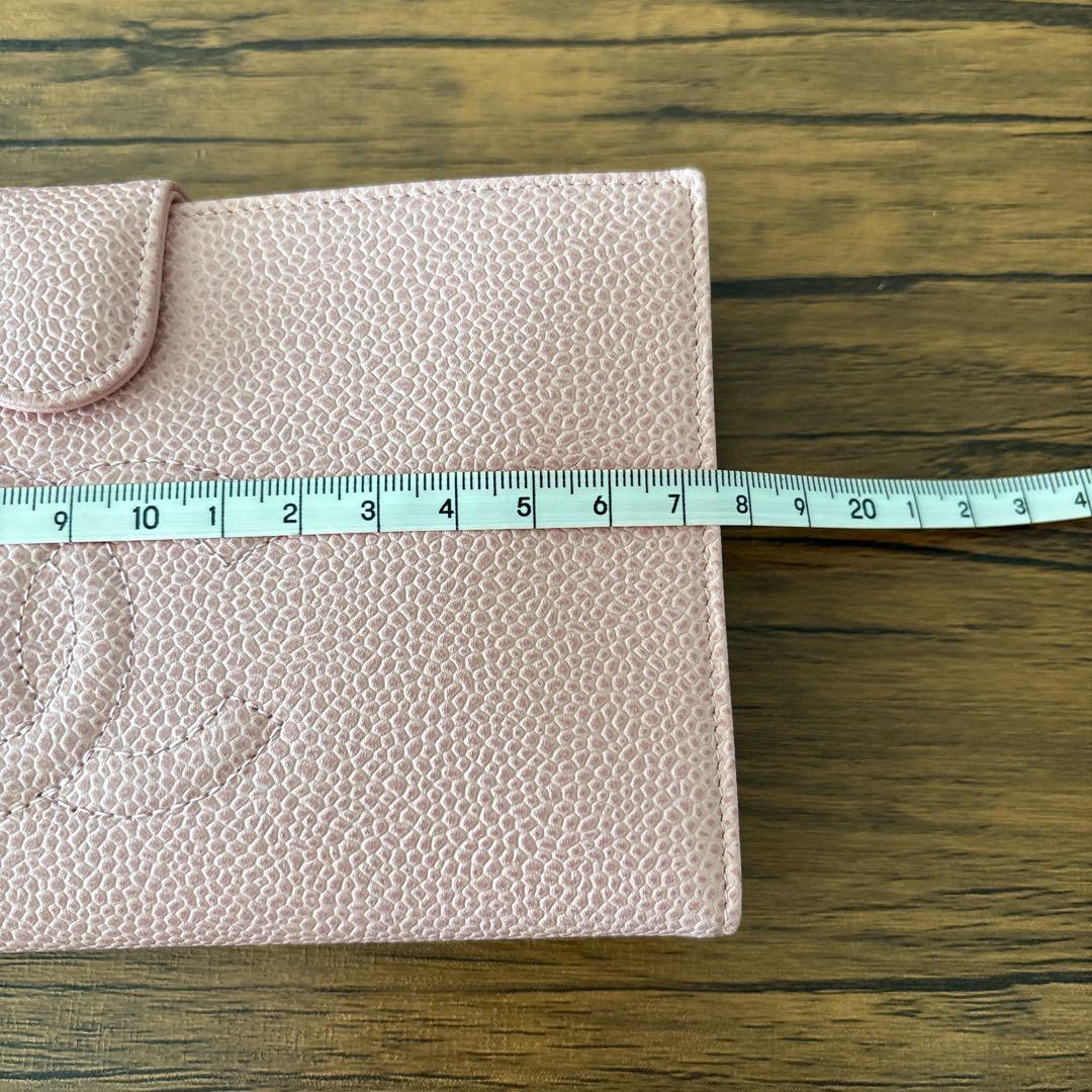 CHANEL シャネル ココマーク 財布 ピンク ギャランティカード 未使用品
