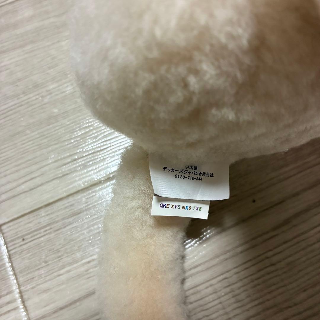 UGG ベージュ ファー耳あて　イヤーマフ
