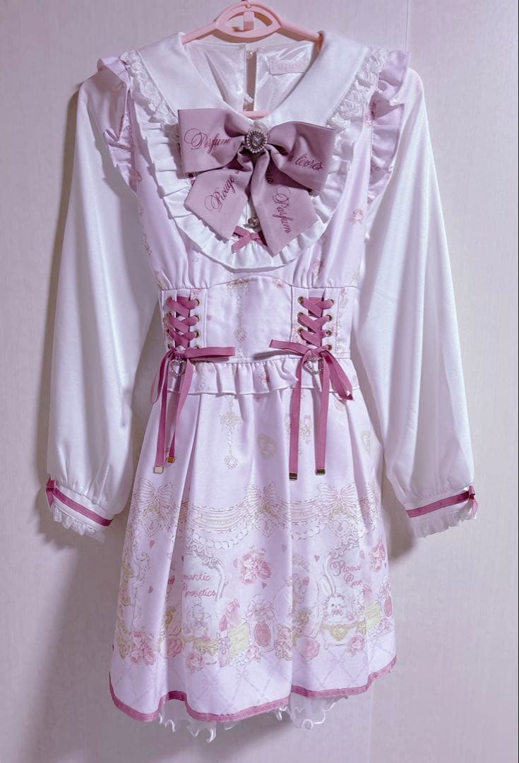 LIZLISA Romantic Cosmetics 柄ワンピース