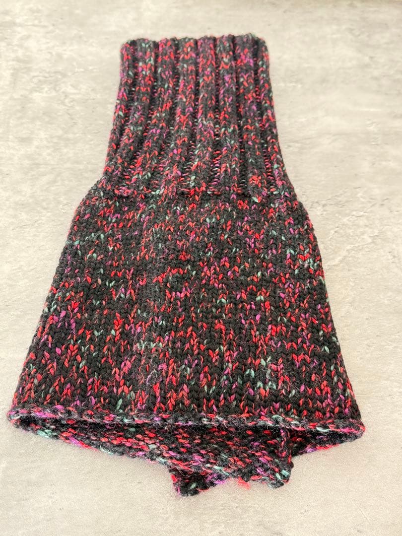 ヨウジヤマモトプールオム 09aw ニットネックウォーマー マフラー