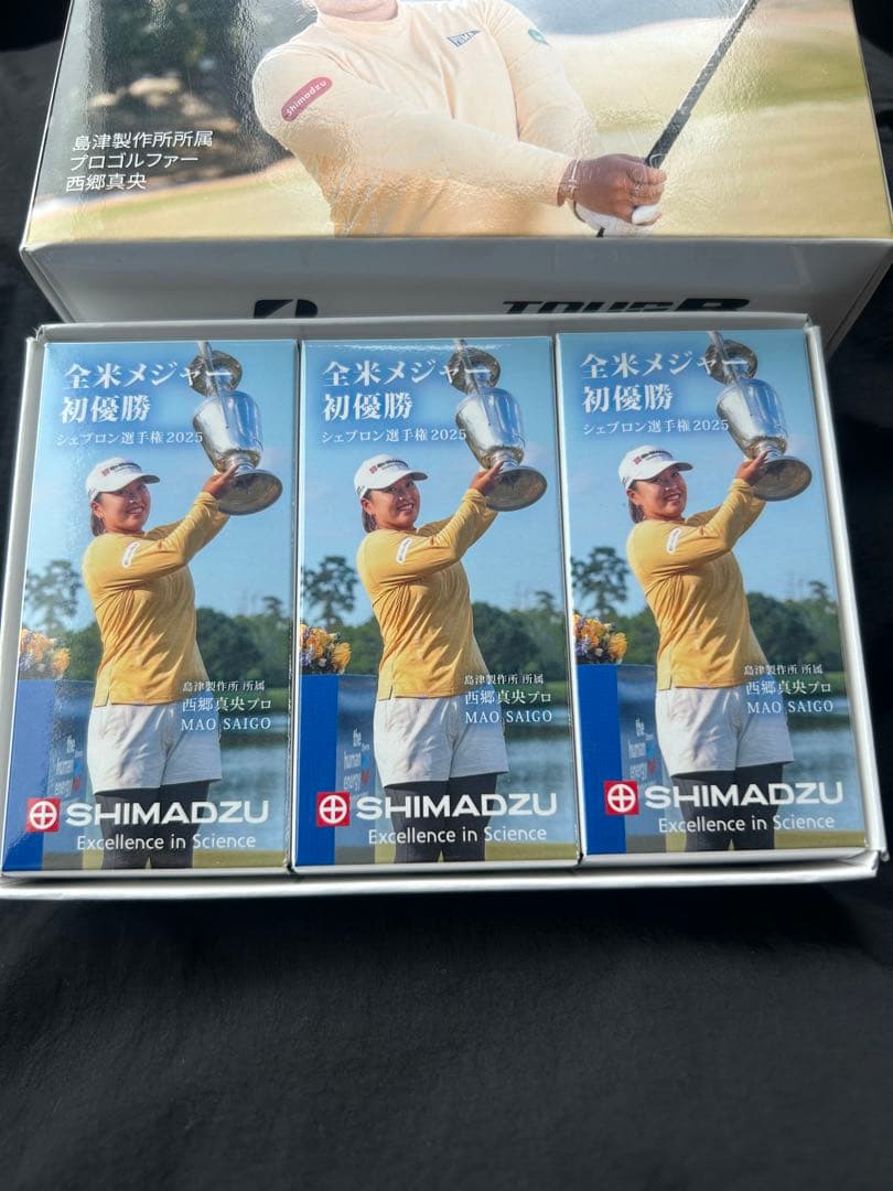 SHIMADZU ゴルフボールセット 6こ