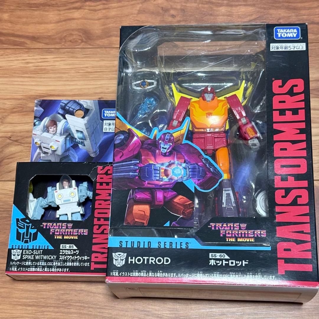 トランスフォーマー　タカラトミー スタジオシリーズ ホットロッド　おまけ