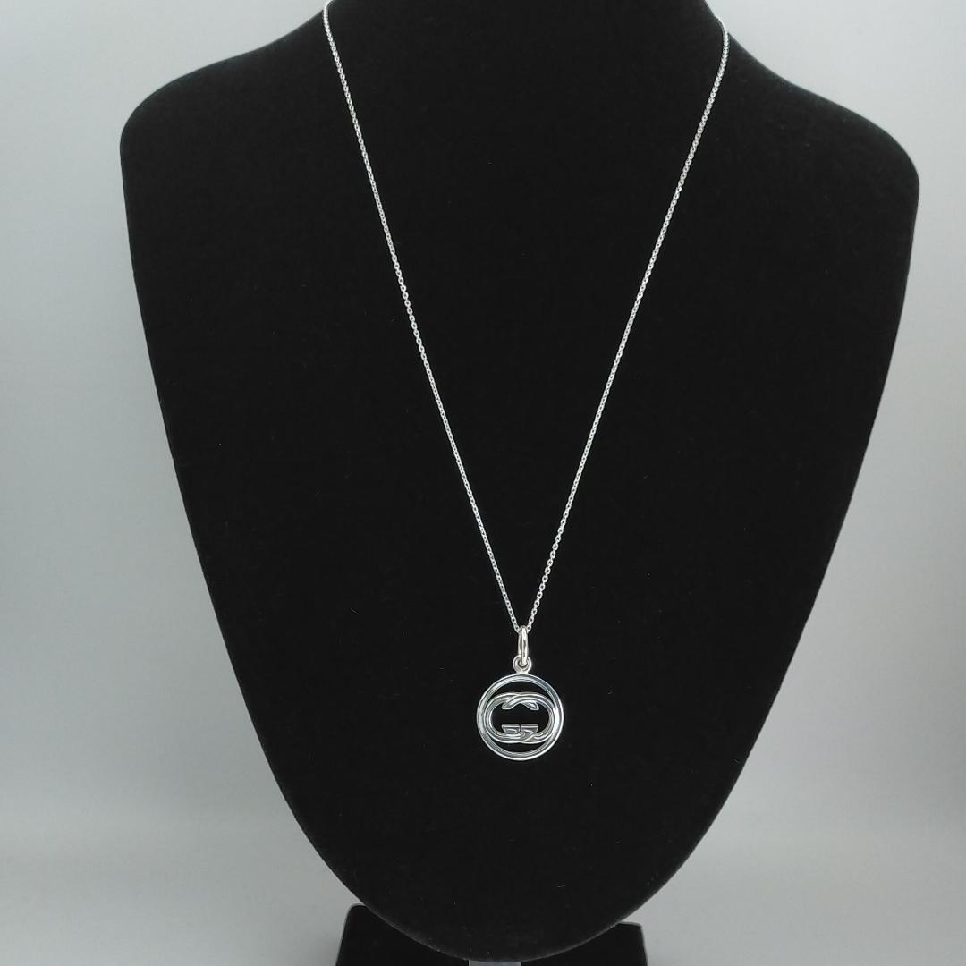 ◆SALE◆【GUCCI】インターロッキング　G　サークル　ペンダント　トップ