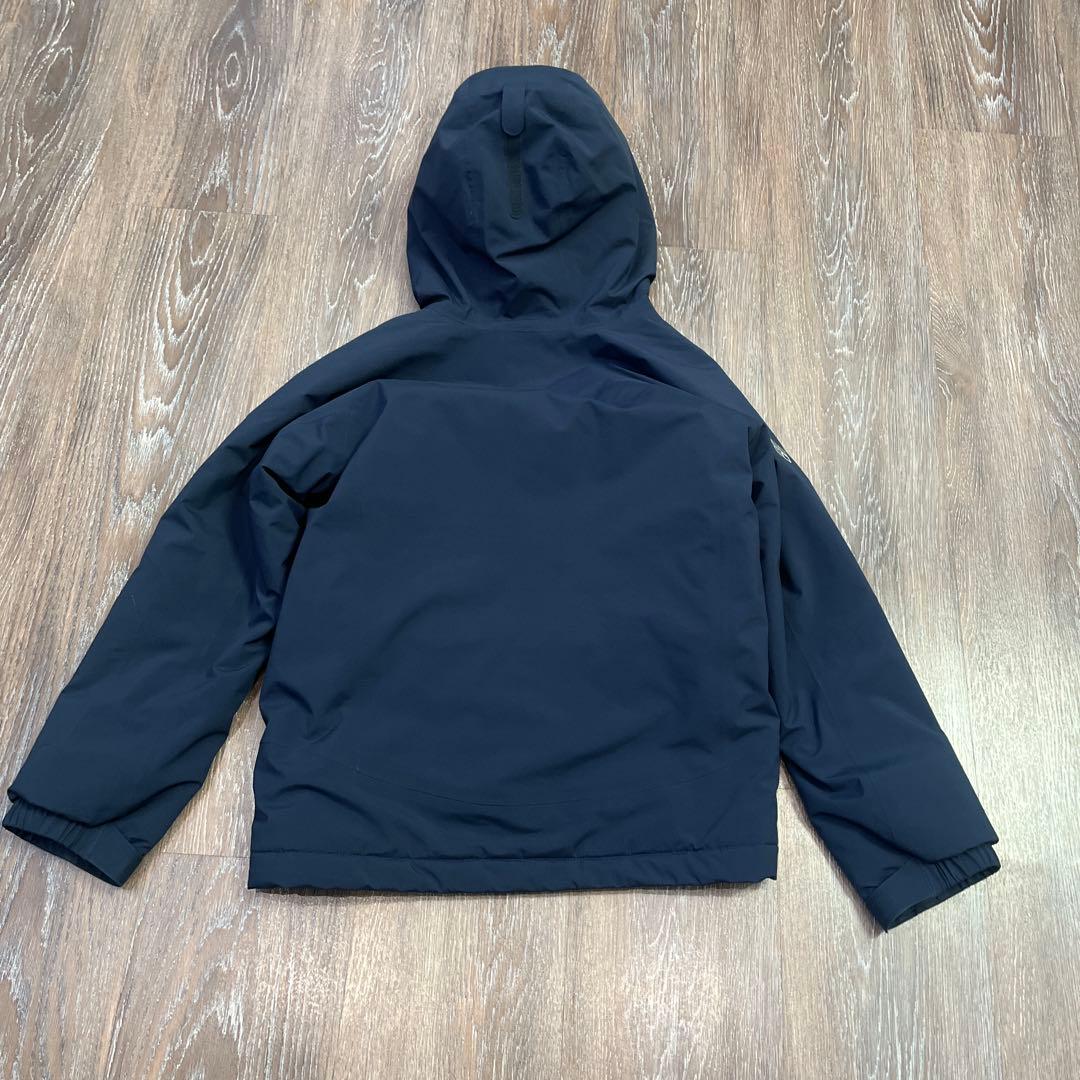 パウダーステップパーカ　150 ブルー　モンベル男の子　女の子