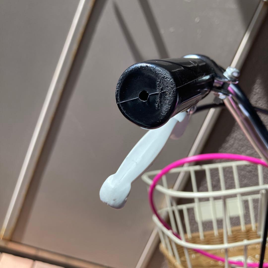 アサヒイノベーションファクトリー ピンク かご付き　18インチ　福岡市引き取り