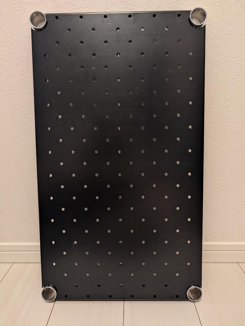 ホームエレクター パンチングシェルフ ブラック W600 × D350 3枚