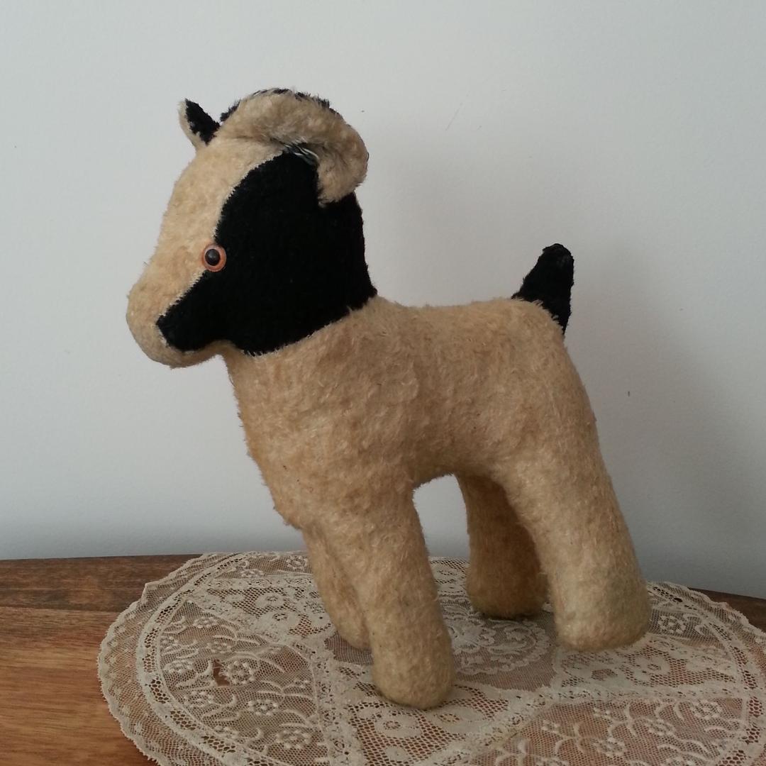 犬 フランス アンティーク 人形 ぬいぐるみ