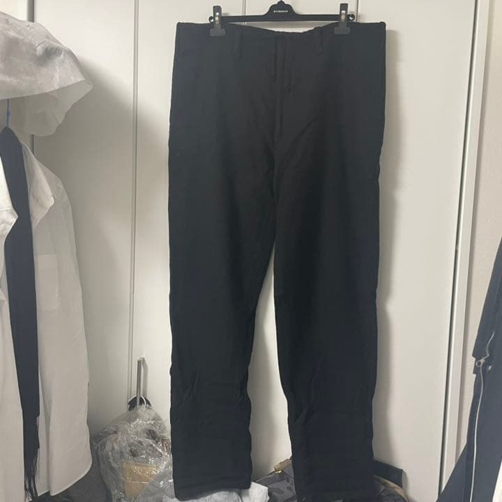 ヨウジヤマモト yohji yamamoto パンツ　黒　3