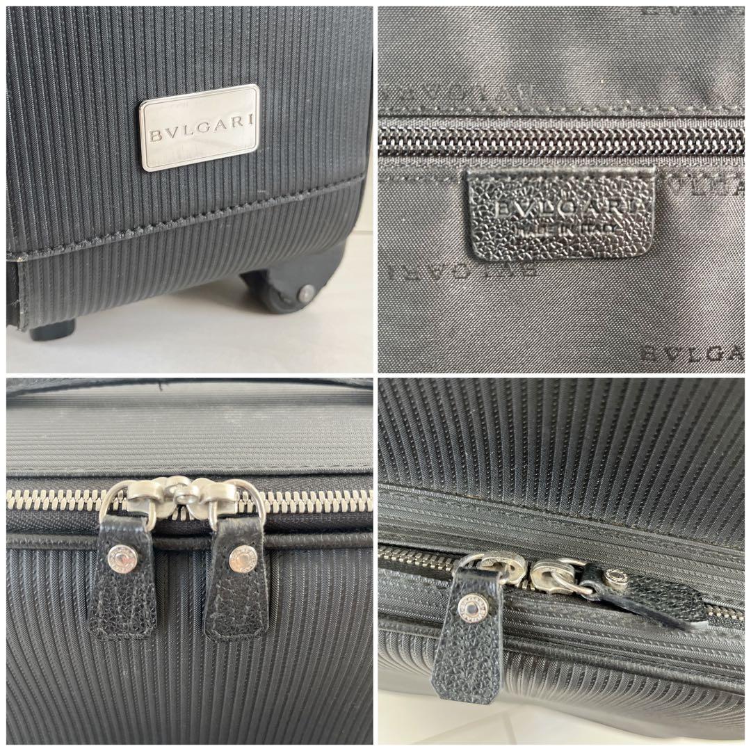 BVLGARI ブルガリ キャリーバッグ スーツケース　 旅行　ミレリゲ　黒