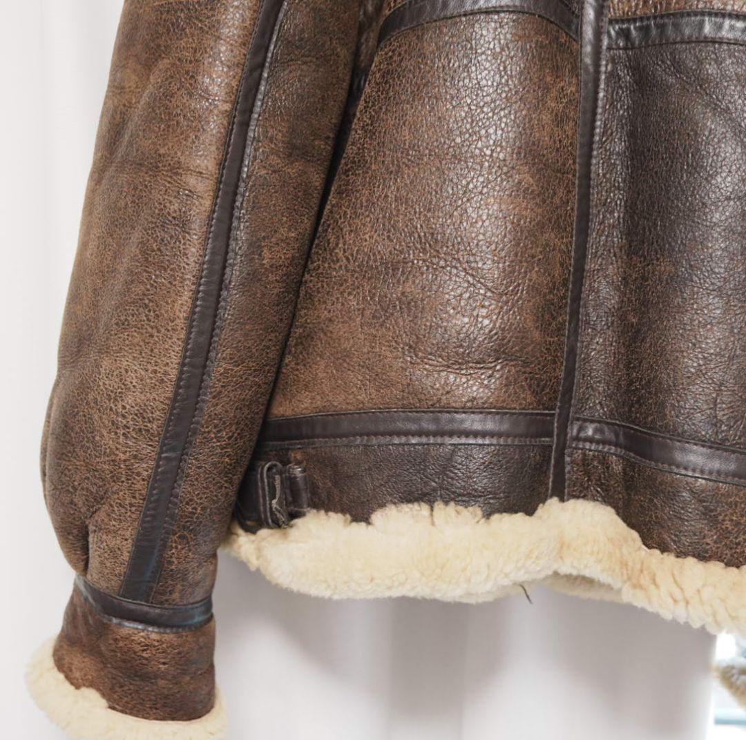 SCHOTT BROS. TYPE B-3 ムートン ボンバージャケット 38