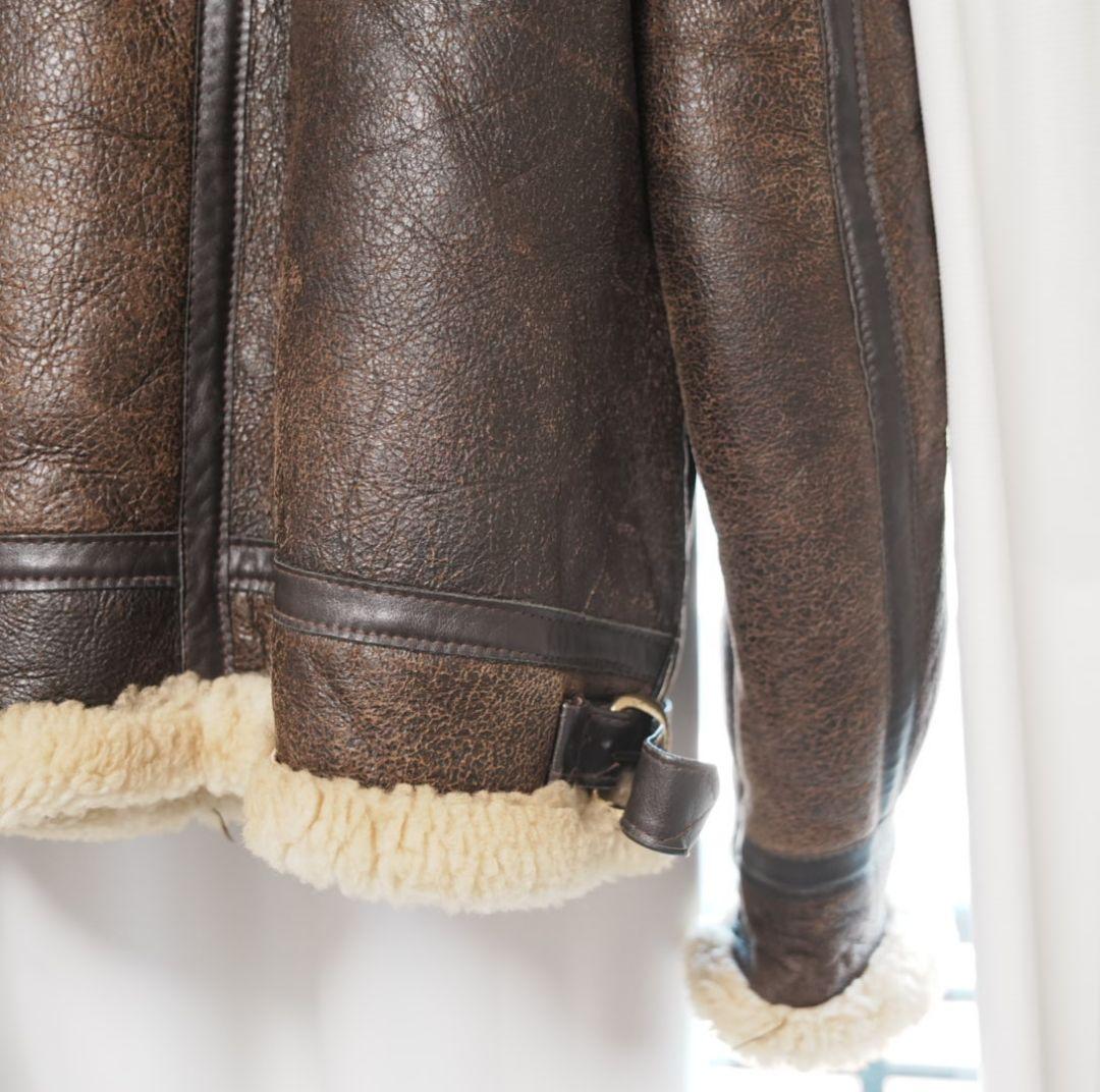 SCHOTT BROS. TYPE B-3 ムートン ボンバージャケット 38