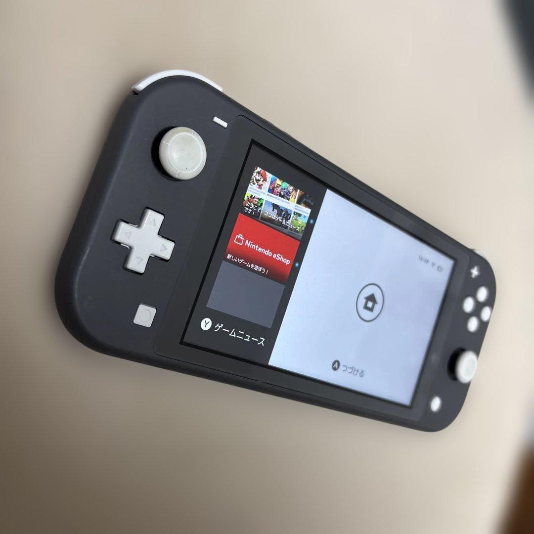 【完動品】　Nintendo Switch Lite グレー 本体