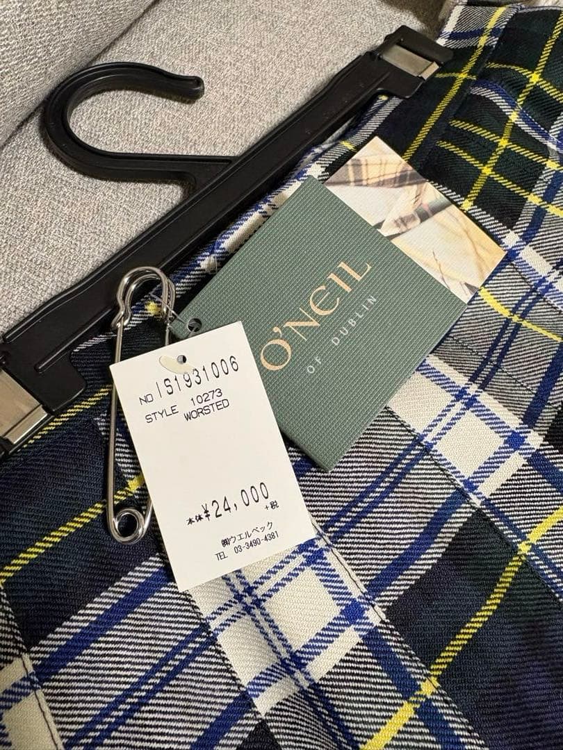 新品タグ付き O’NEIL OF DUBLIN キルトスカート