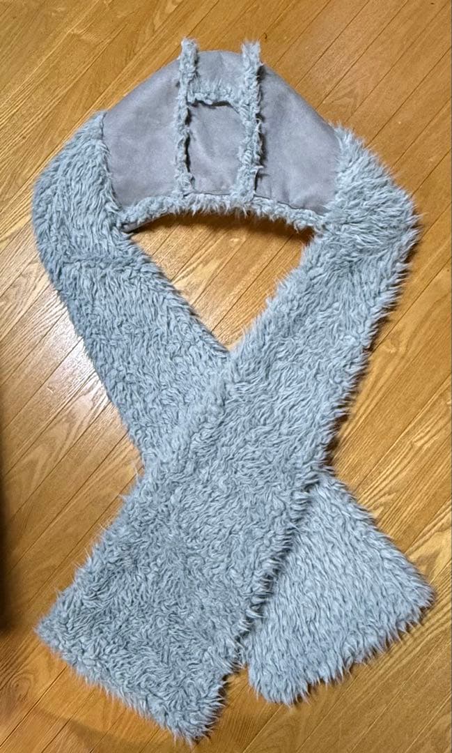 【新品未使用】LA BELLE ETUDEムートンマフラー