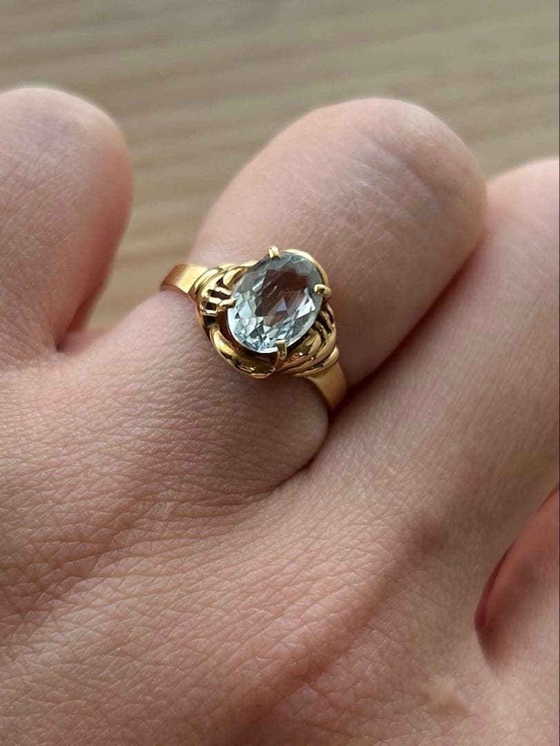 k18 リング　9-10号