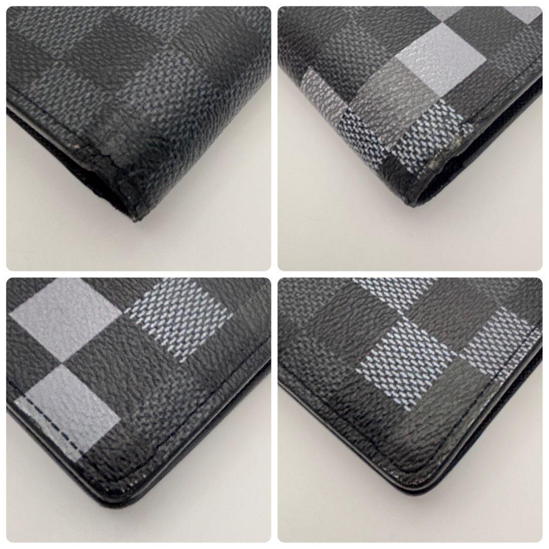 ルイヴィトン ポルトフォイユ ブラザ ダミエ グラフィット ピクセル　長財布
