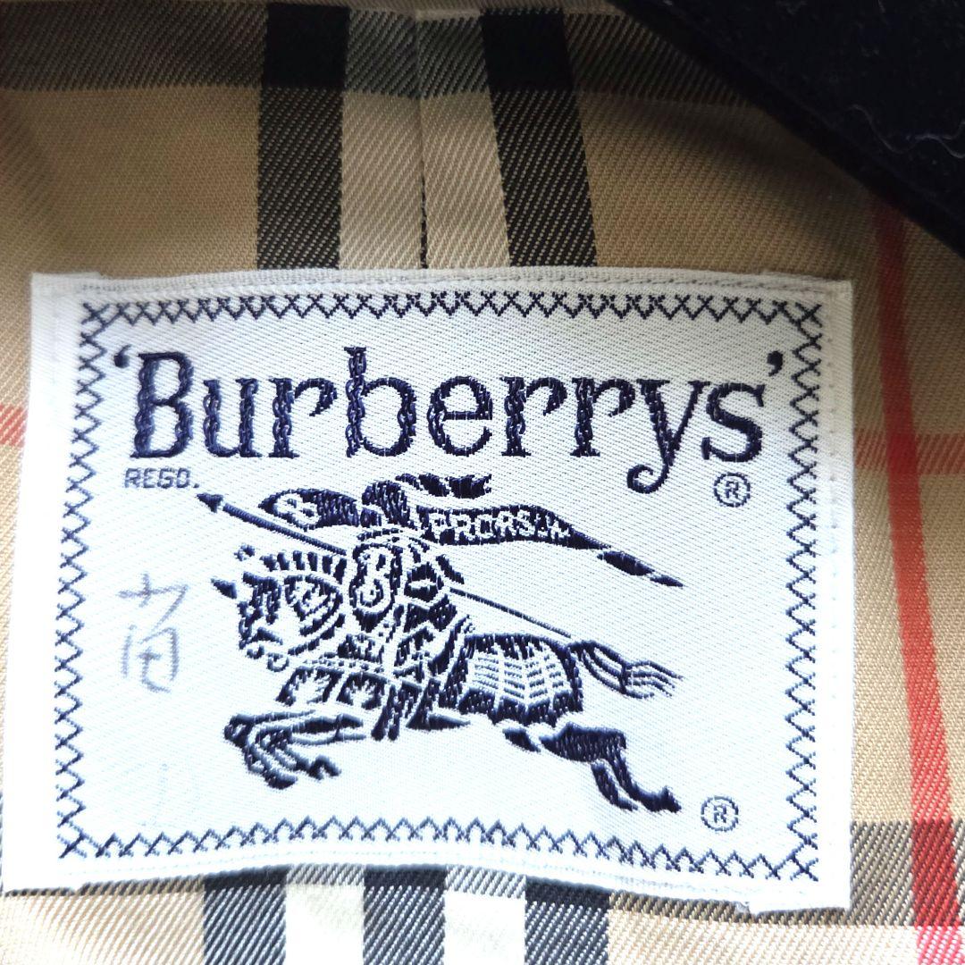 バーバリー✨ヴィンテージ　ステンカラーコート　ノバチェック　定番　玉虫色　 L