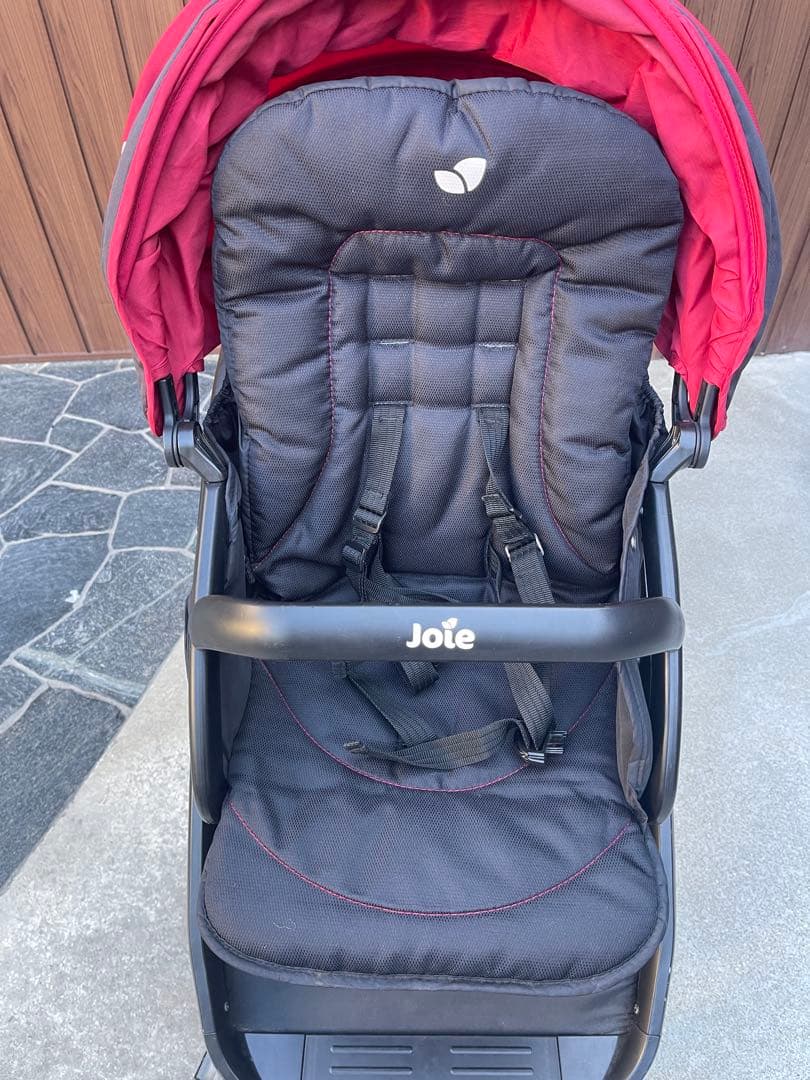 ま*ち様 KATOJI Joie エヴァライトデュオ 2人乗りベビーカー レッド