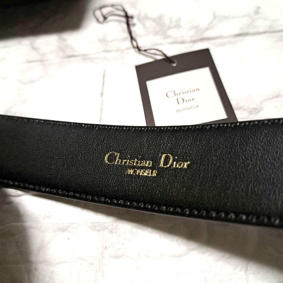 ✨️新品未使用✨️Christian Dior ディオール黒 ベルト専用 箱付