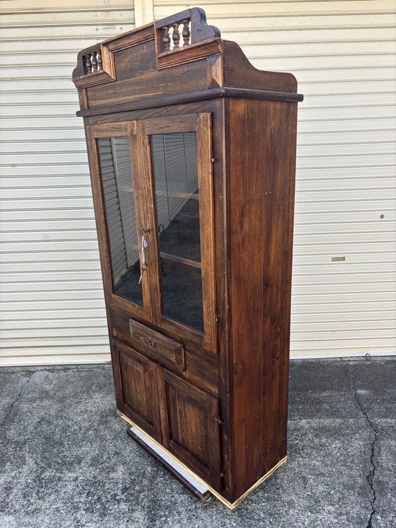 アンティーク家具 カップボード ヴィンテージ 家具 キャビネット