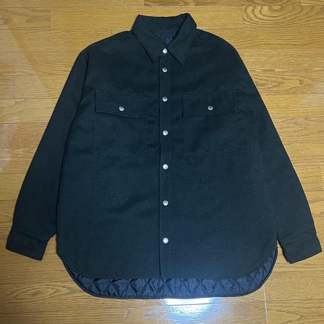 Y.T INDEPICT 中綿キルティング 長袖シャツ S