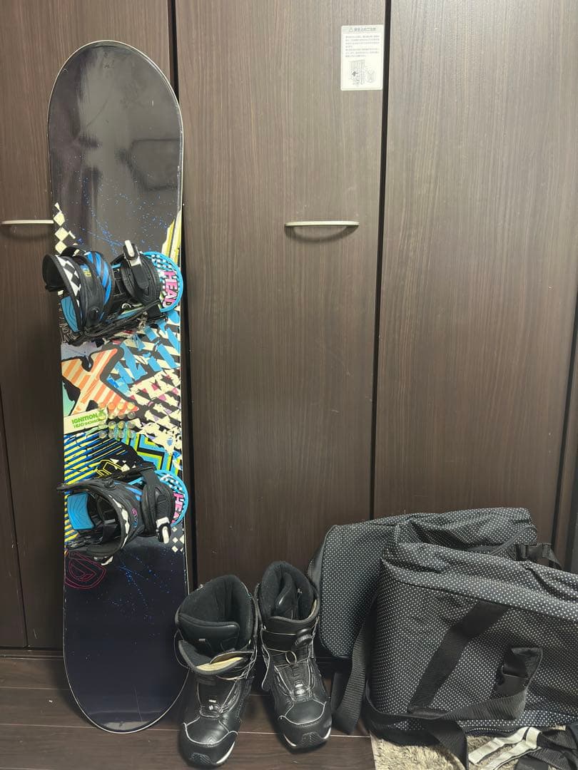 HEAD キッズボードセット+バッグ