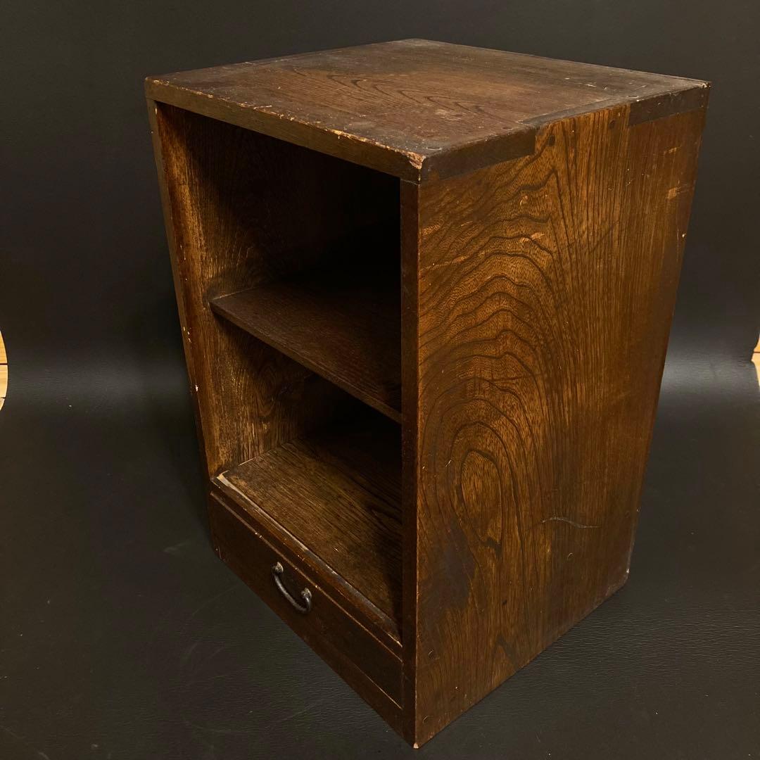 本棚　木製　レトロ