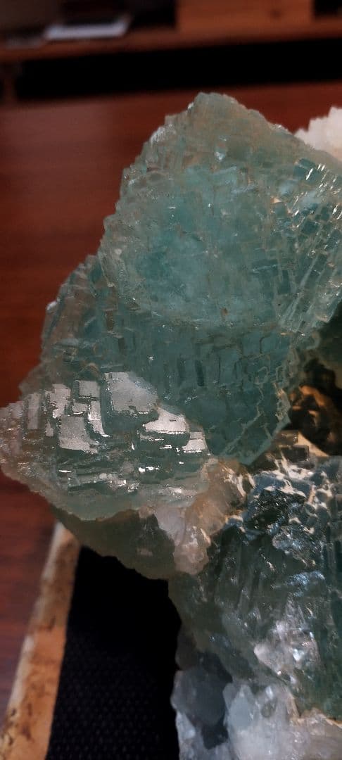 約8.5kg フローライト原石 結晶 発光　蛍石　鉱石　宝石　水晶　クリスタル