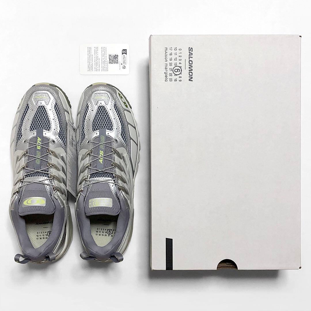 【新品未使用】MM6 メゾンマルジェラ×サロモン ACS PRO 銀 24.5