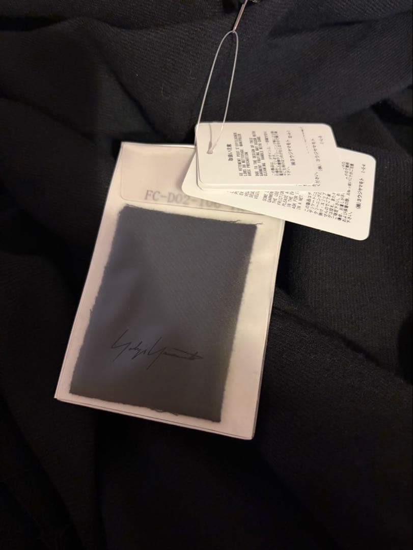 ヨウジヤマモト　デザインコート　FC-D02-106-1A