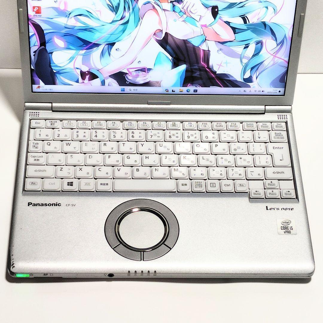 【レッツノート SV9】i5/16GB/SSD✨萌え系ノートパソコン②
