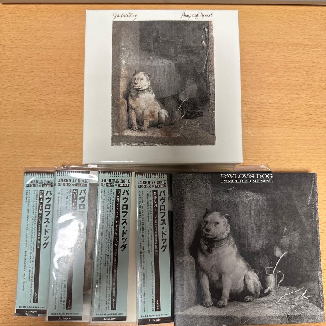 米プログレ Pavlov’s Dog 4タイトル 紙ジャケットボックスセット
