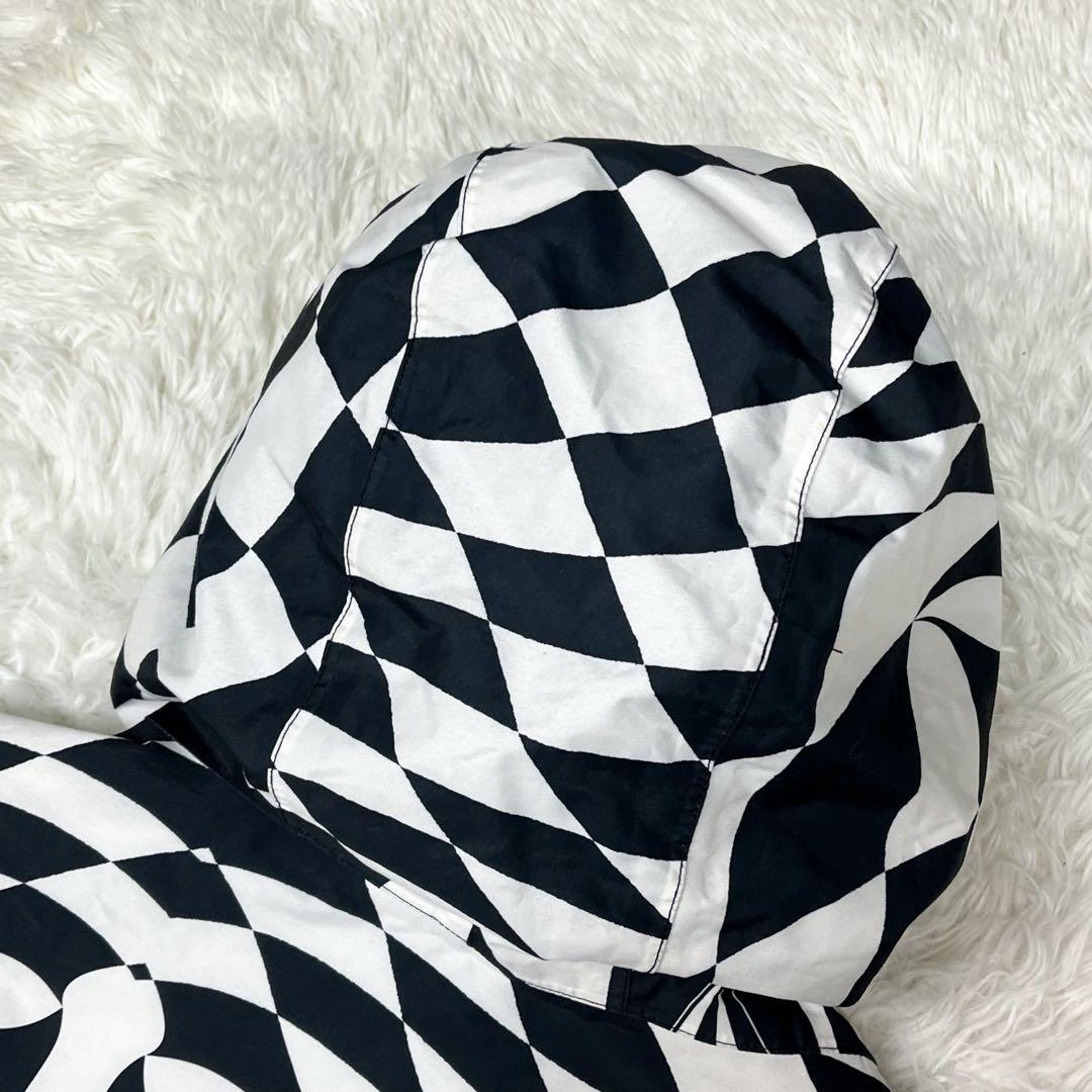 ボルコム スノージャケット アシンメトリー ロゴ刺繍 チェック