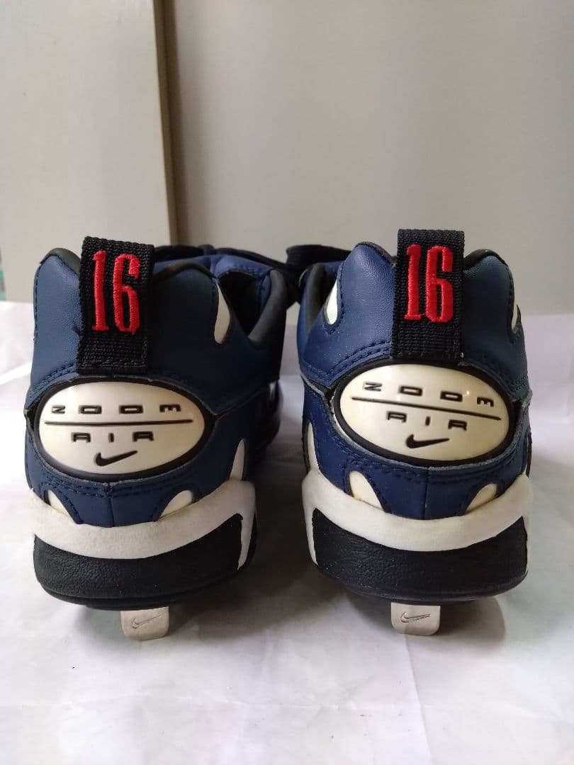 野茂英雄直筆サイン(両足)入りベースボールスパイク未使用11.5(29.5cm)