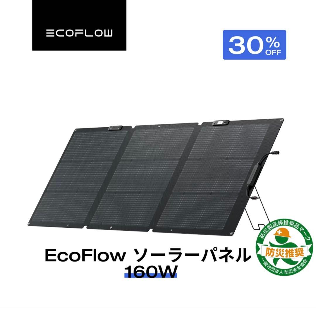 EcoFlow ソーラーパネル 160W Gen2