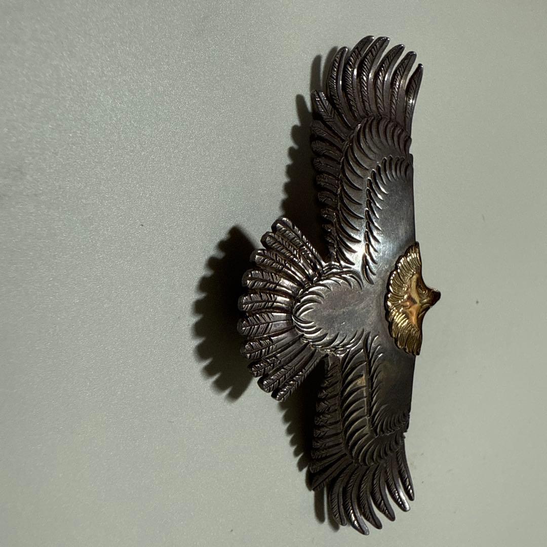 アリゾナフリーダム ネックレス K18 頭金 大イーグル T-120c