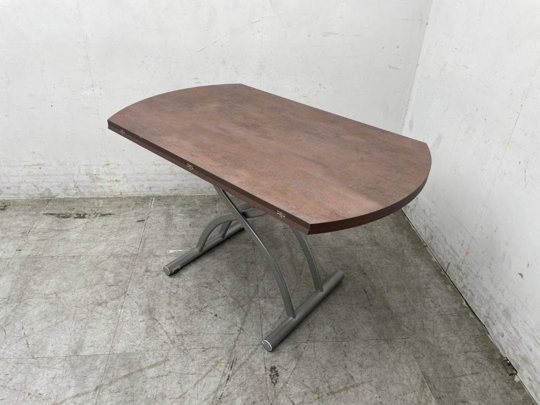 T7317☆美品☆イタリアOZZIOロンド☆18万☆昇降拡張リフティングテーブル