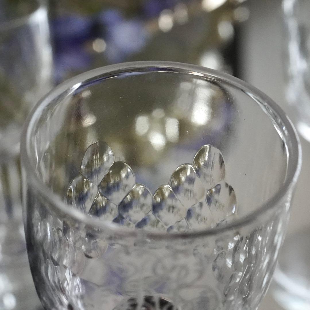 オールドバカラ リシュリュー＆モノグラム★リキュール ショットグラス 6客セット