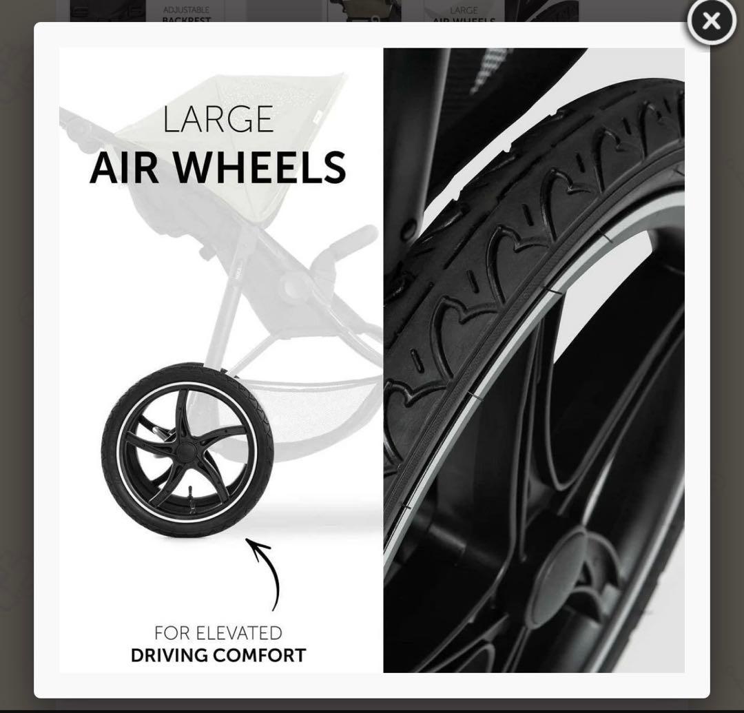 ジョギングベビーカー Hauck Runner 2 欧州限定 ミッキーコラボ