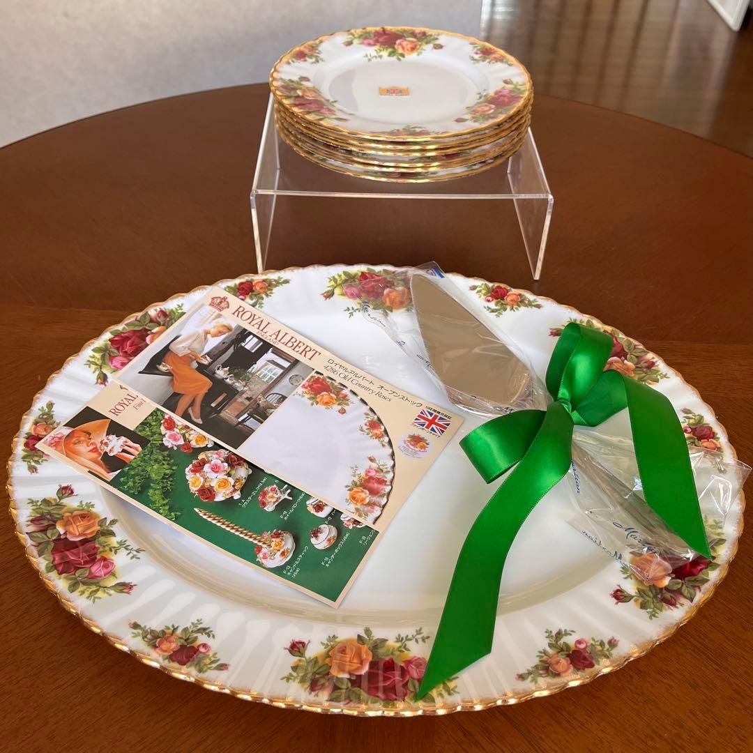【美品】英国製　ロイヤルアルバート★オールドカントリ★パーティセット②