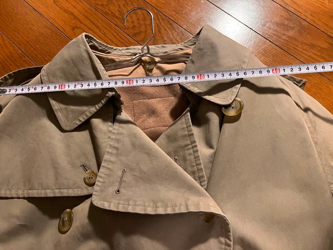 Burberryトレンチコート 一枚袖 ライナー完備 英国製 70s 80s