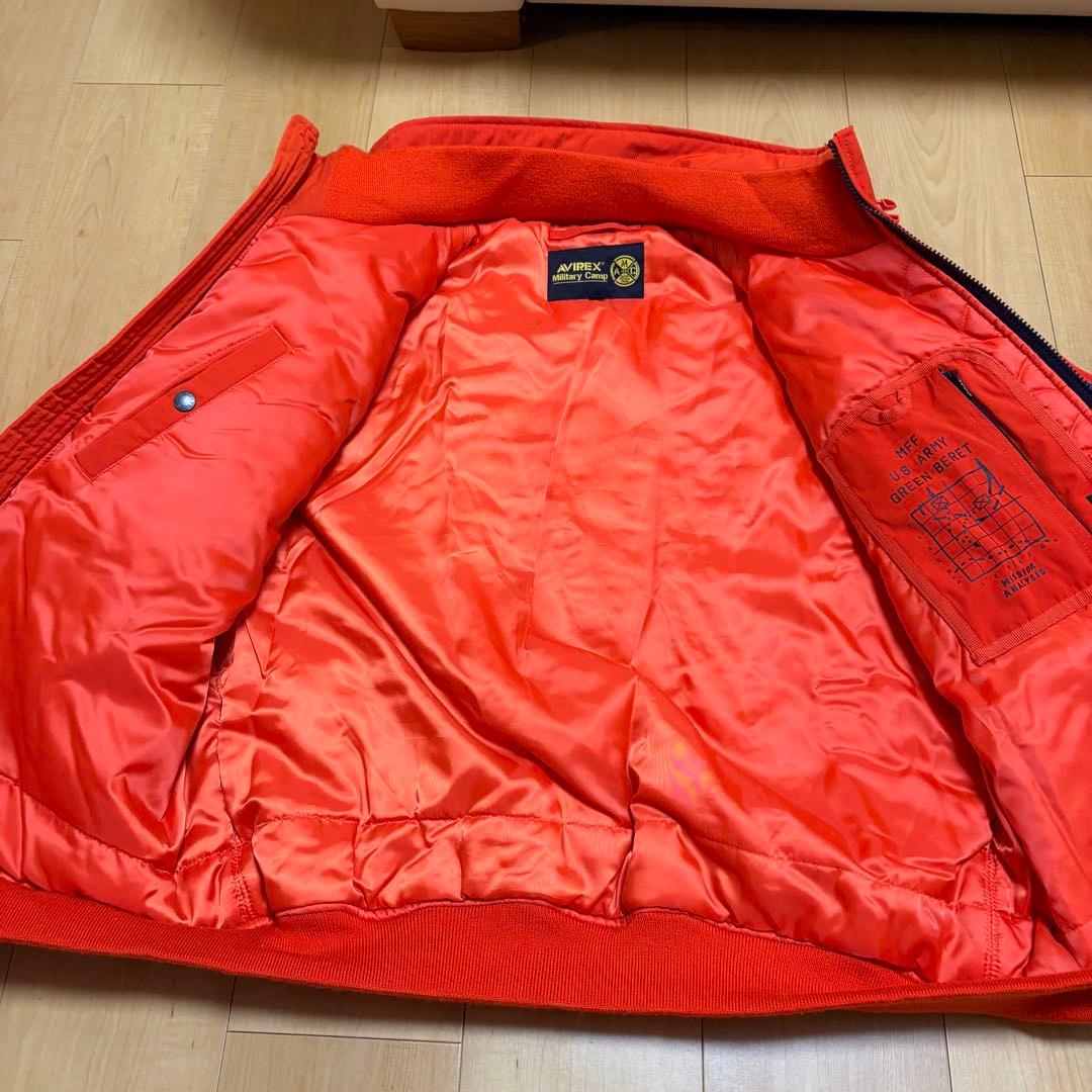 アヴィレックス AVIREX デザイン ma-1 ブルゾンフライト ジャケット