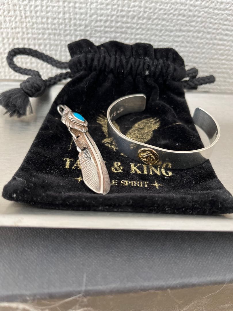 TADY&KING バングル、フェザーセット