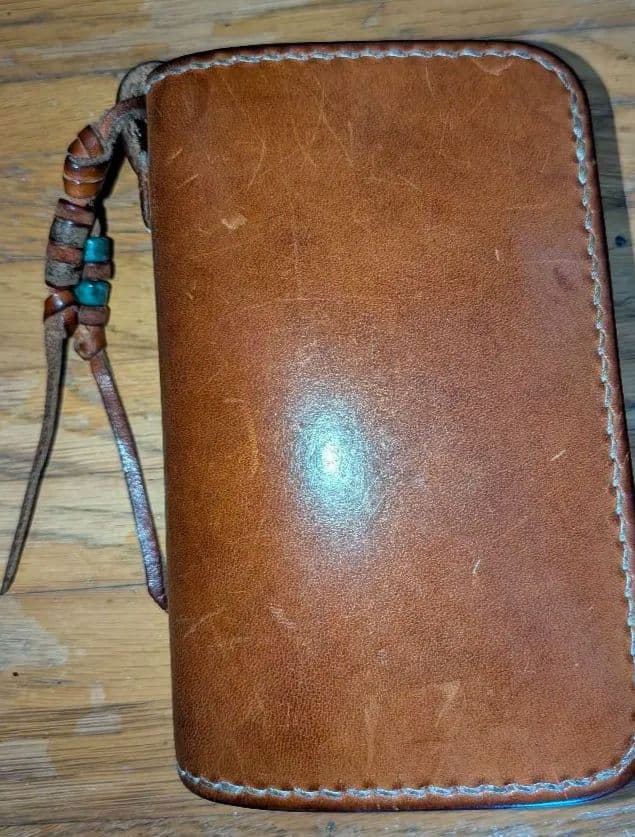 天神ワークス ミドルウォレット Tenjin Works