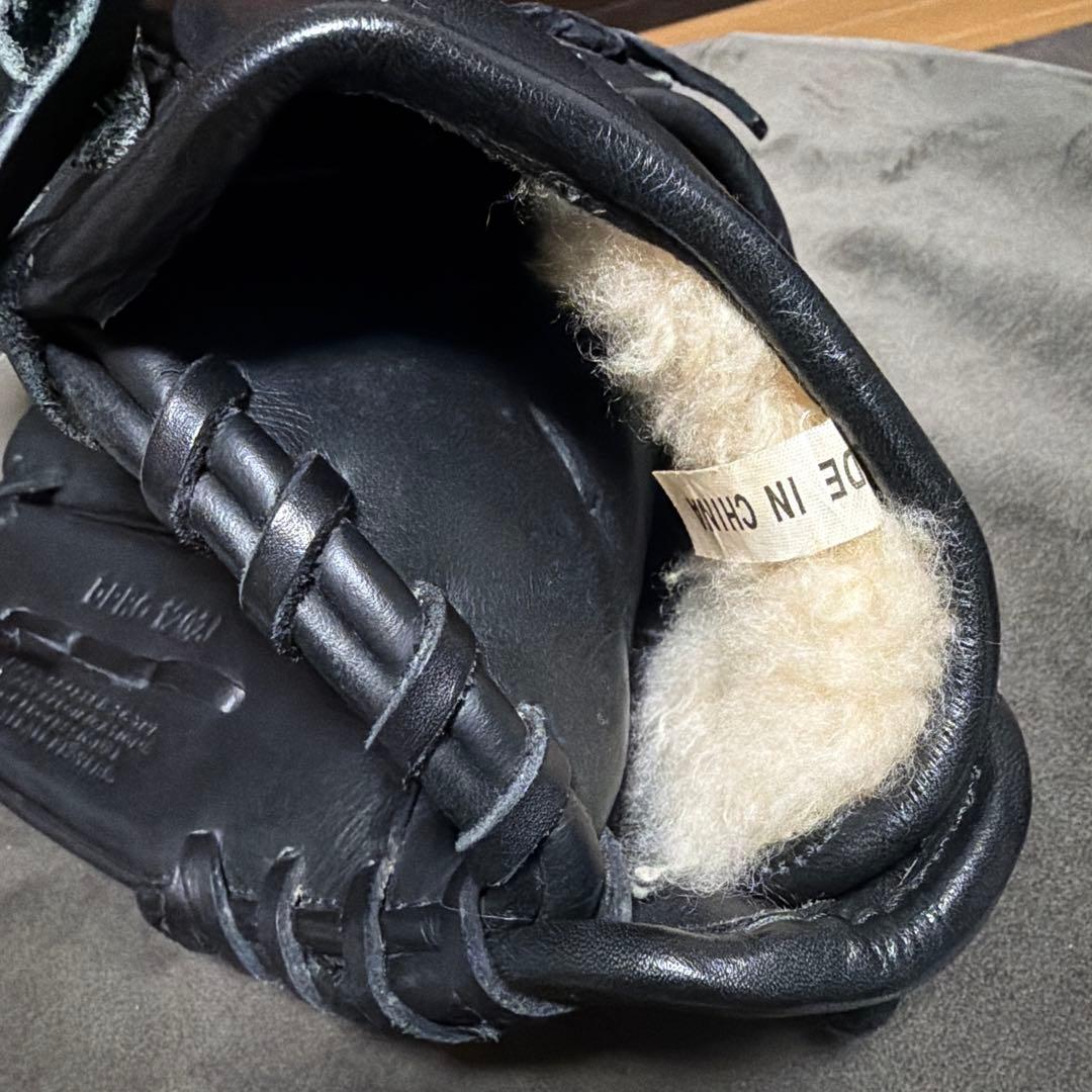 【左利き用】レア品 NIKE ダイアモンドプロJ 軟式グローブ ブラック